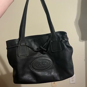 Authentic Tod's Leather Tote Bag